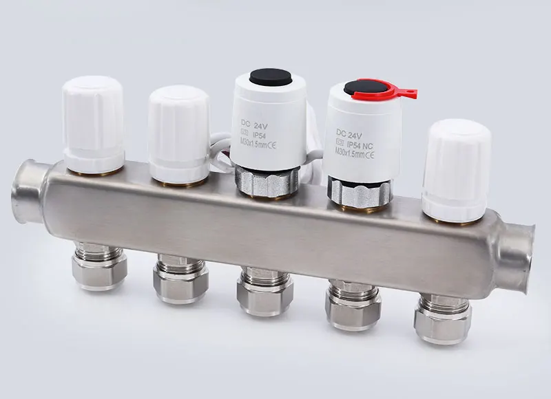 Description Picture 3 of item1/5/10 Pieces 24V Normally Closed NC / Open NO M30*1.5mm Electric Thermal Actuator for Underfloor Heating TRV Radiato