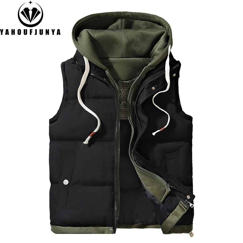 Men Sleeveless Vest Autumn Winter Outdoor Windproof