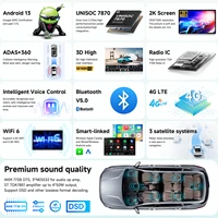 Écran intelligent de voiture 13,1 pouces avec commande vocale AI pour KIA Sportage 4 KX5 2016-2018, Carplay, Android Auto, radio multimédia, ADAS, caméra 360° 2