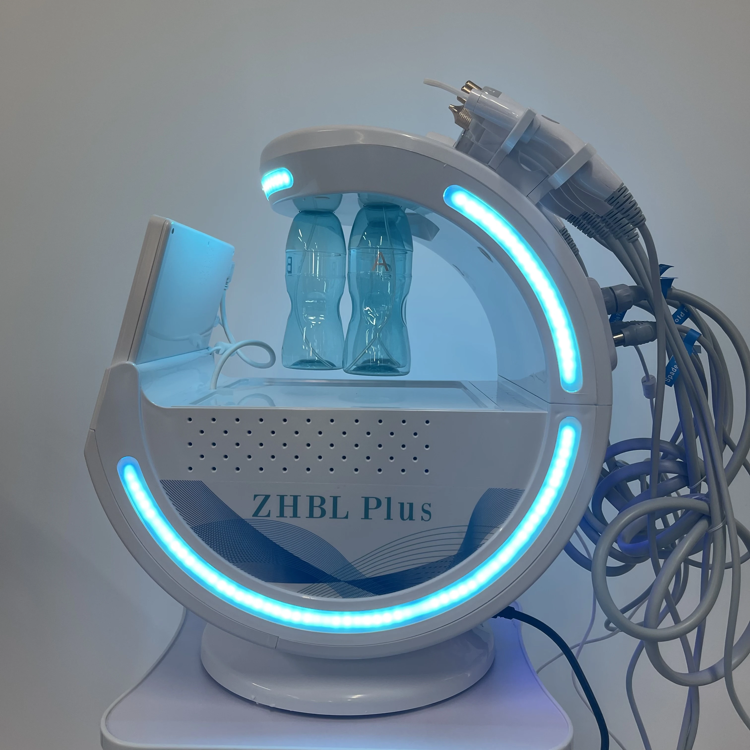 7 In 1 Water Oxygen Bubble Jet Peel Beauty Skin Multifunction Facial Care Machine Peeling Anti Aging Skin Analysis Devices 4