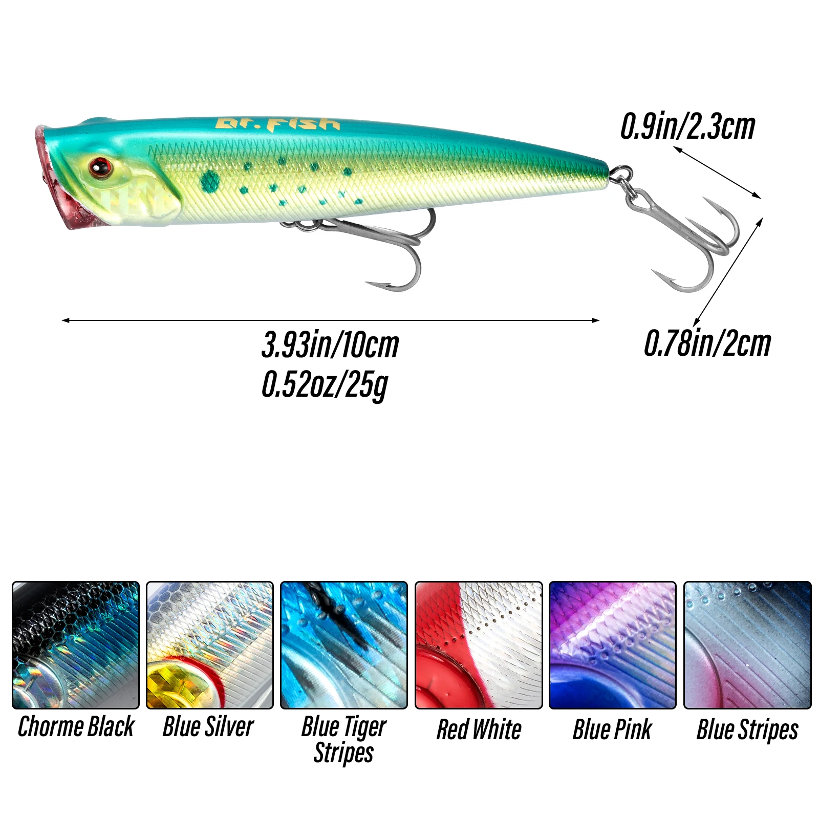 Fishing Big Game Popper Lures, Popper Fishing Lures Tuna