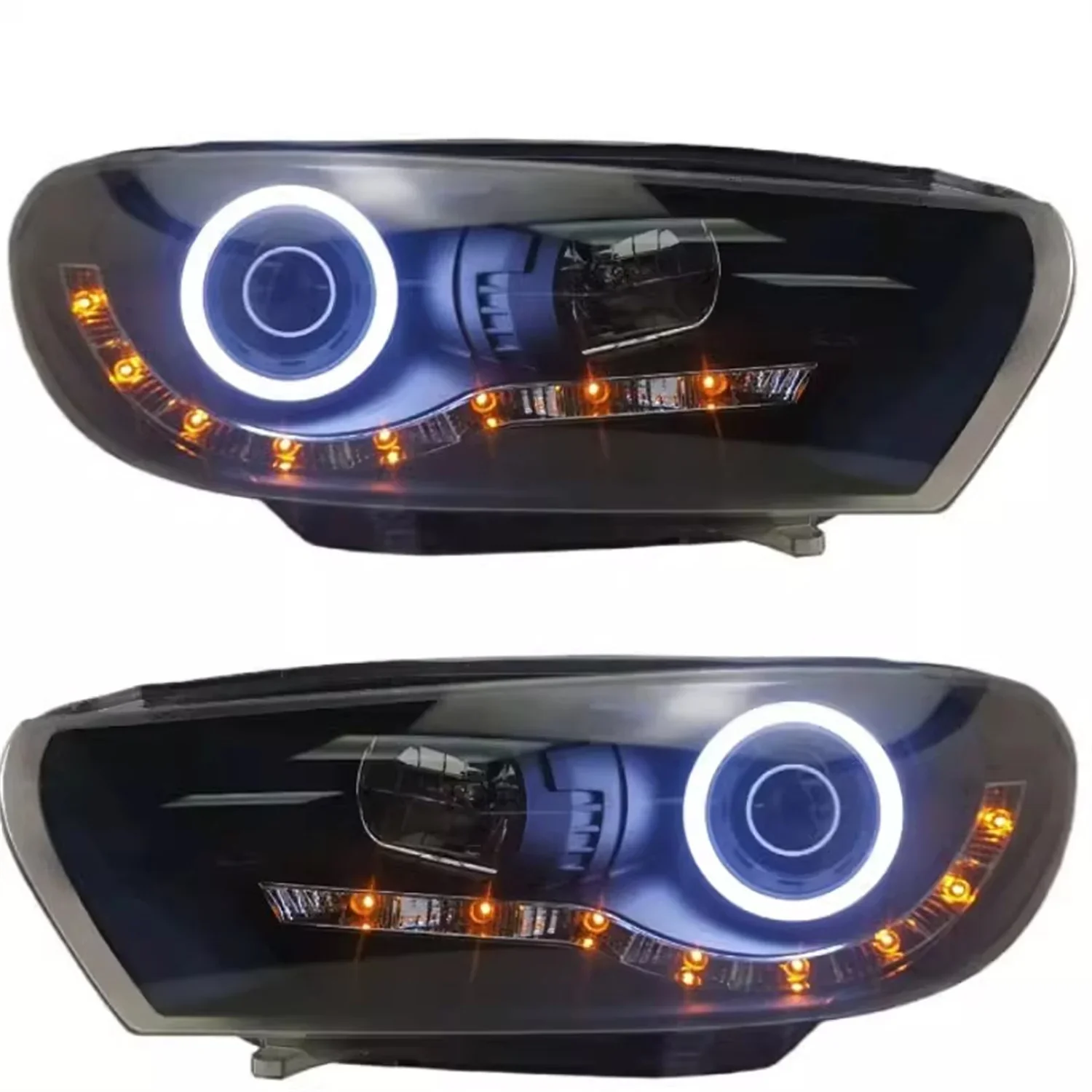 LED ヘッドライト エンジェルアイ フォルクスワーゲン vw シロッコ