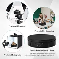 10390-953e40.jpg Plateau tournant électrique à 360 degrés avec télécommande