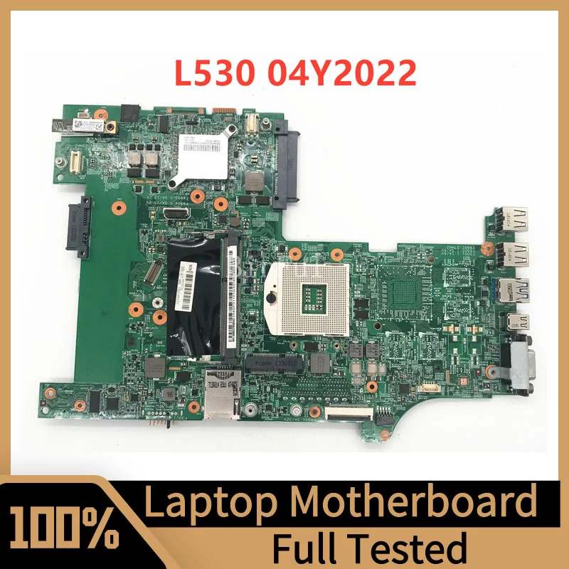 04Y2022 Mainboard For Lenovo ThinkPad L530 Laptop Motherboard 11270-2 48.4SF05.021 100% Full Tested Working Well for lenovo thinkpad t460 w i5 6300u cpu fru 01aw336 nm a581 laptop motherboard mainboard tested