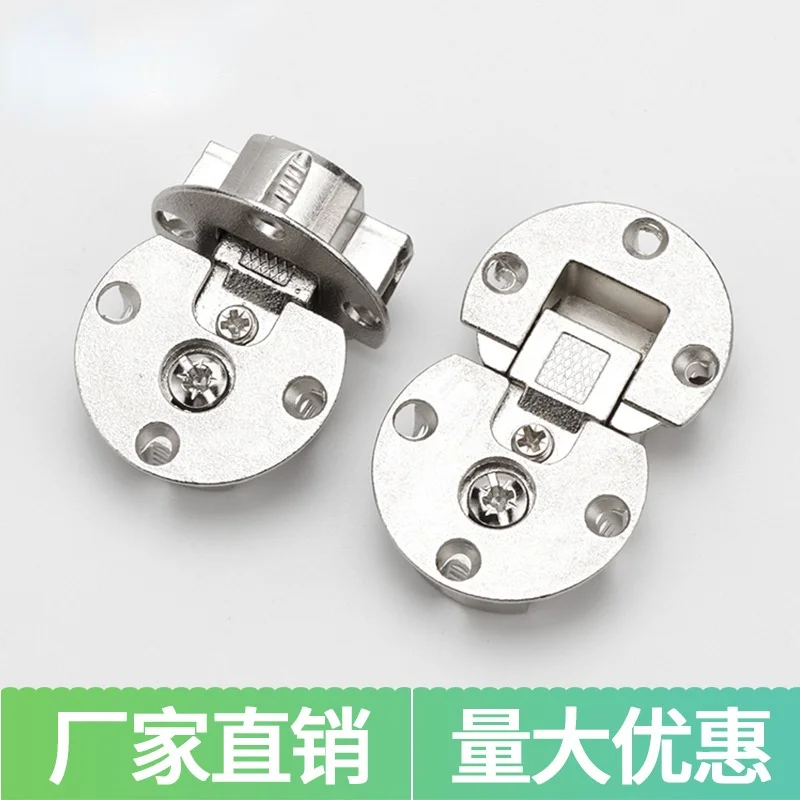 Dobradiça Escondida da Porta do Armário Dobradiça da Aleta Dobradiça da Aleta da Liga Dobradiça Escondida de Dobramento de 180 Graus Dobradiça Redonda da Tabela de Madeira de Dobramento