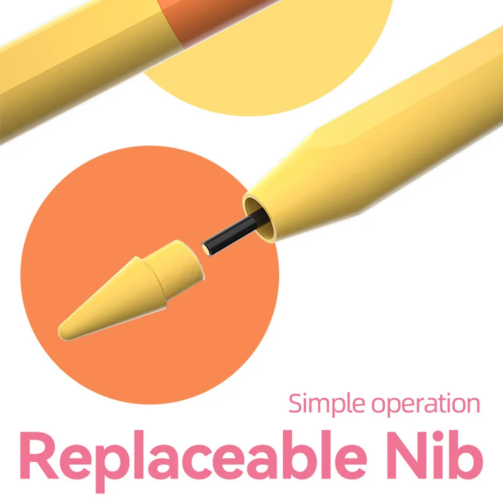 Vibrant USB-C Rechargeable Touch Stylus Pen with Apple Pencil Tip