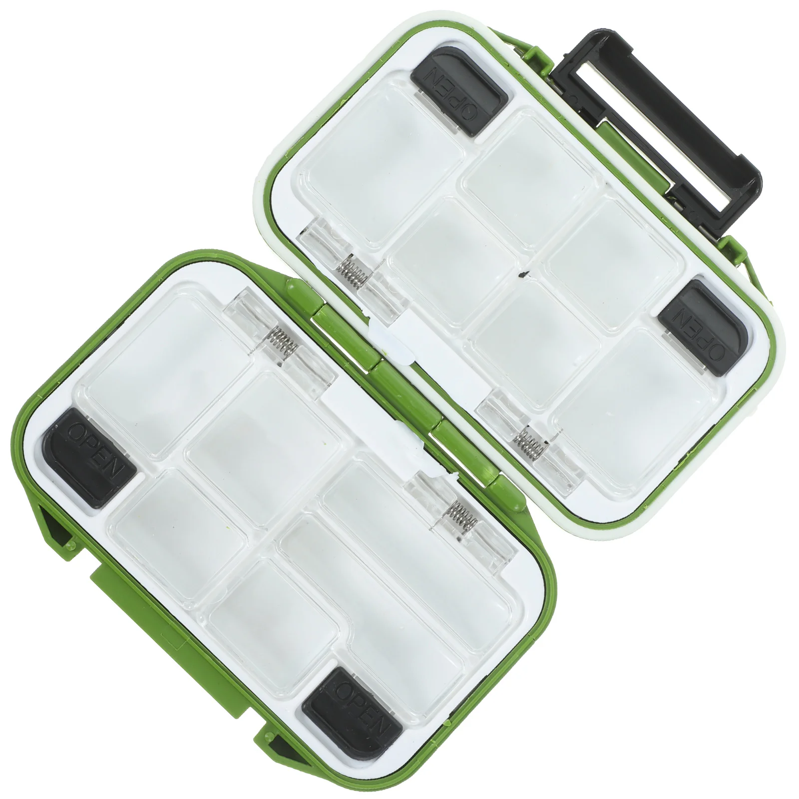 

Fishing Hook Box Compression and Impact Resistant Waterproof Hook Box Accessories - Size S (Green)