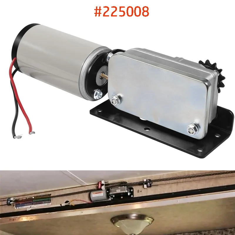 

225008 RV Slide Out Motor & Gear Housing Compatible with RV's & Trailers with Accu-Slide Cable Driven Room System