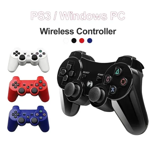 Controller for Sony PS3 Super Slim PC Joystick Gamepad for Play Station 3 Wireless Bluetooth Joy Pad 6 Axis Gyro Dual Vibration 1 Controller for Sony PS3 Super Slim PC Joystick Gamepad for Play Station 3 Wireless Bluetooth Joy Pad 6 Axis Gyro Dual Vibration 1