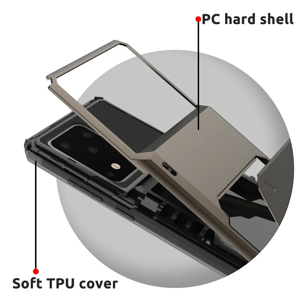Premium Wallet Credit Card Cover with ID Slots