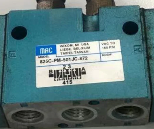 

MAC Solenoid Valve 825C-PM-501JC-872 From The United States, Original And Genuine, Free Shipping, Negotiated And Ordered