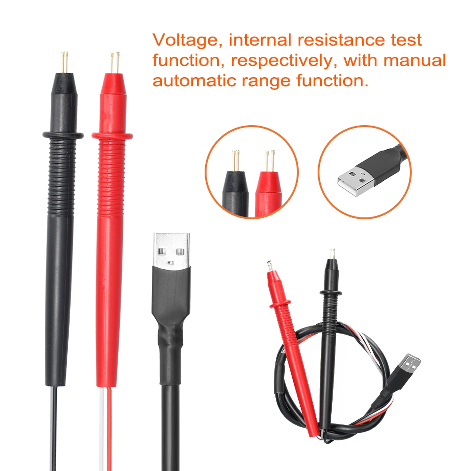 YR1030/YR1035+ Internal Resistance meter High Accurancy Lithium Battery Instrument True 4-wire Internal Resistance Tester resistance tester