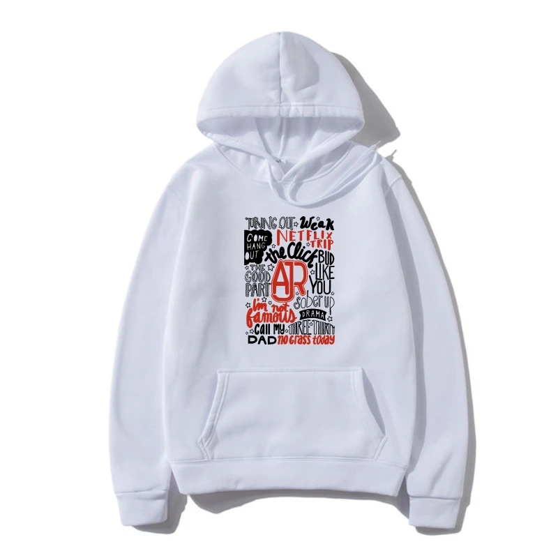 

Men SweatSweatshir AJR The Click Unisex Outerwear Printed Outerwear Sweatshir Hoody Hoodys Hoodies