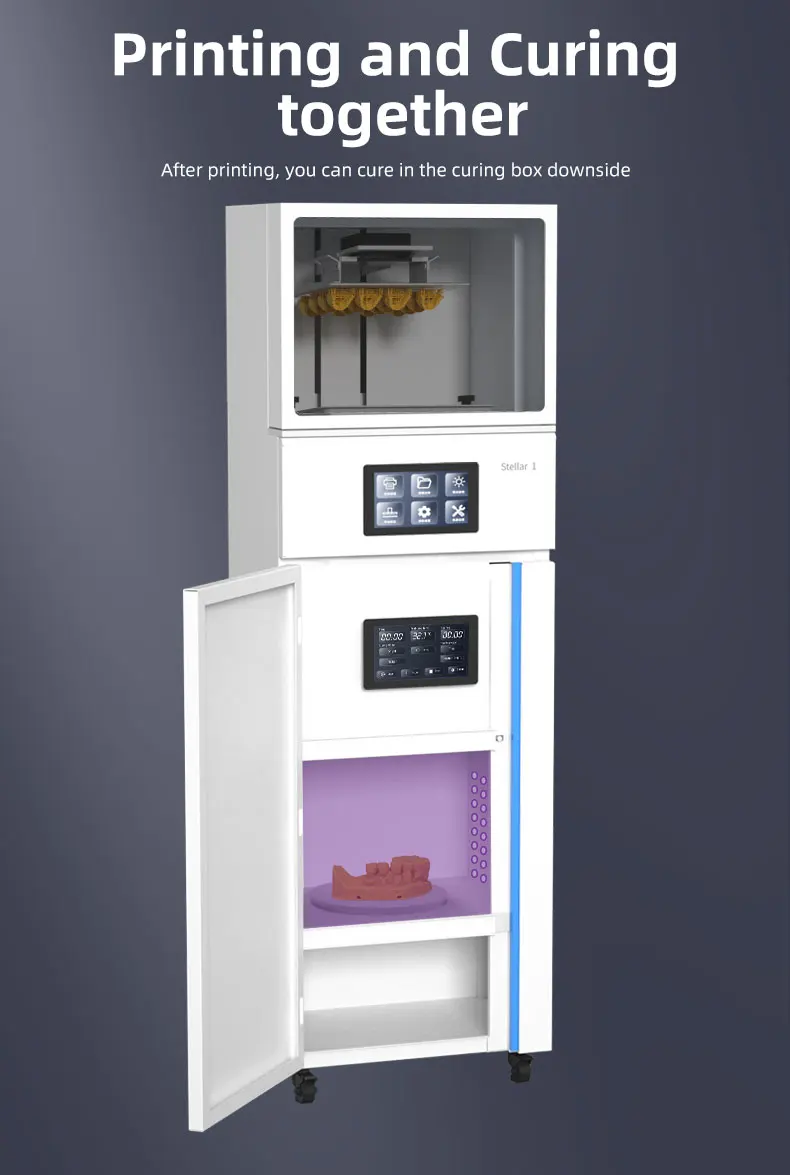 Se17b7a6398514482aa1df75134385714n Drukarka 3D JG MAKER LCD 14K 10,1 cala o wysokiej dokładności, dobra do zastosowań jubilerskich i stomatologicznych