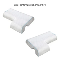 Breathable Memory Foams Neck Pillow For Uninterrupted Sleep Sleeping Pillow For Couple Memory Pillow Left arm model 6