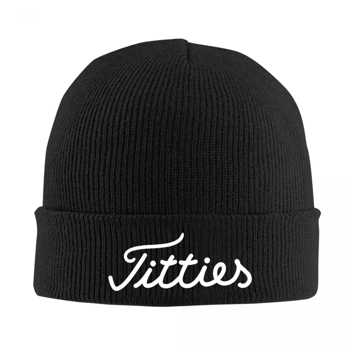

Classic Titties Beanie Cap Unisex Winter Warm Bonnet Femme Knitting Hats Hip Hop Outdoor Ski Skullies Beanies Hats For Men Women