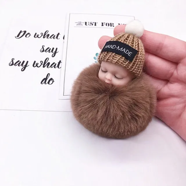 8cm Cute 16 Styles Baby Plush Toys Keychain Soft Stuffed Dolls Toy for Kids Children Baby Girls Christmas Gifts 6