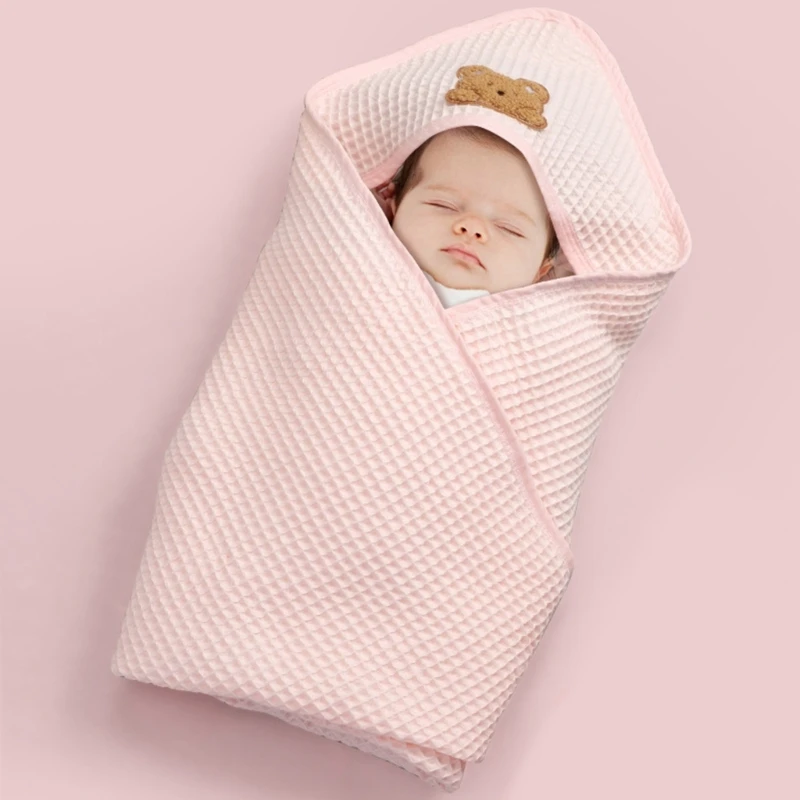 WaffleWeave  담요 용 NapCover UltraAbsorbent Muslin SwaddleQuilt