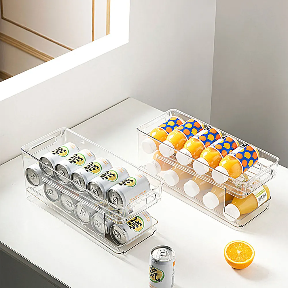 Bextsrack Can Rack Storage Organizer, Stackable Pantry Organizer