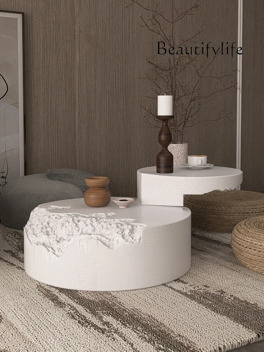 

Alternative round Tea Table Living Room Modern Creative Height Nordic Minimalism Designer Model