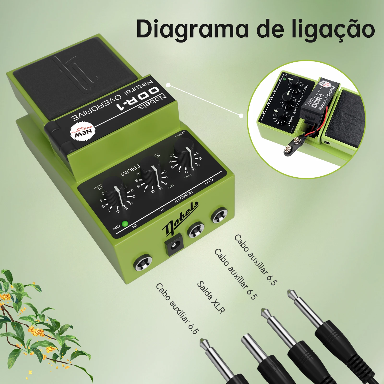 Nobels ODR-1 ODR-1BC (ベースカット) チューブスクリーマースタイル