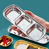 Multipurpose Kitchen Storage Container Dish Boxes Bowl Cup for Dip Seasoning Sauce Food Kitchen Items Tableware Gifts Metal Tray 1