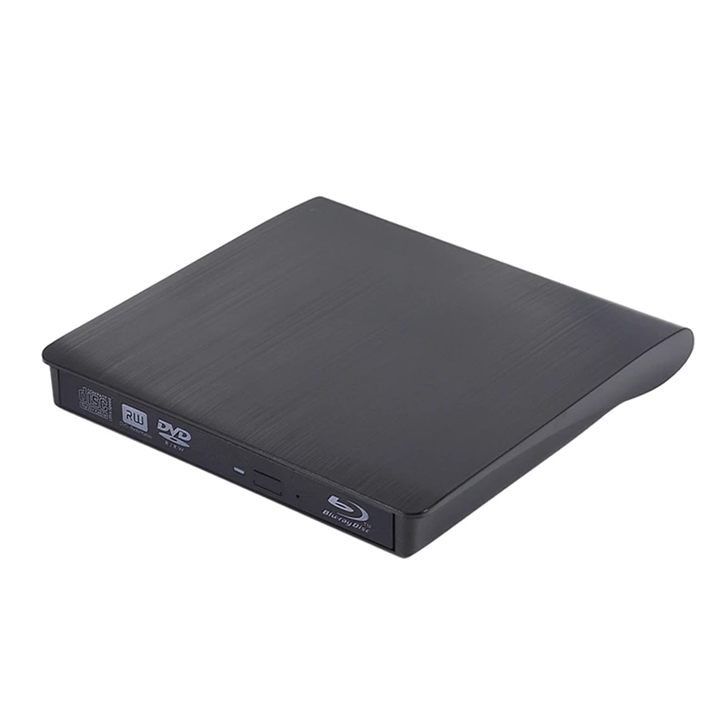 노트북용 초박형 외장 USB 3.0 블루레이 버너, BD-RE CD/DVD RW 버너, 3D 4K 블루레이 디스크 재생 가능