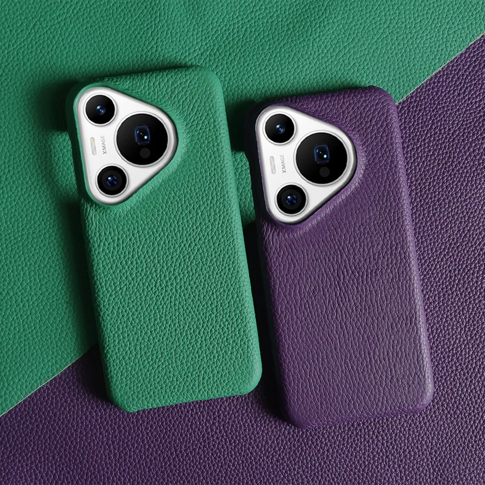 Luxury Genuine Leather Business Phone Case - Premium Protection