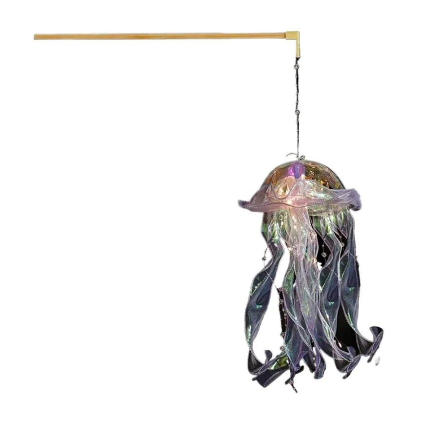 Lamp Flower Lamp Bedroom Night Light Glowing Jellyfish for Home Garden Party Festival Atmosphere Decoration Creative Gifts