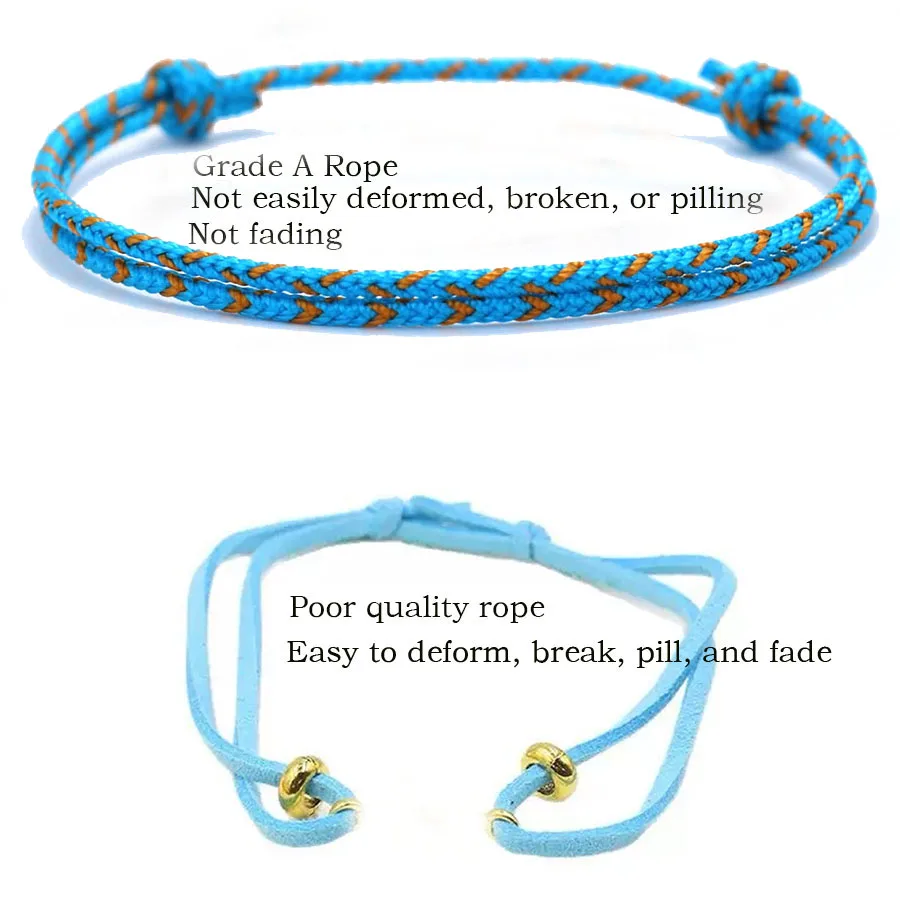 Red Cord Chain Unisex Bracelet Adjustable Ethnic Rope