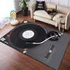 Vinyl Disc Player Pattern Rug for Bedroom Living Room Carpet for Kitchen Floor Mats Home Decor Non-Slip Floor Pad Rug 15 Sizes 3