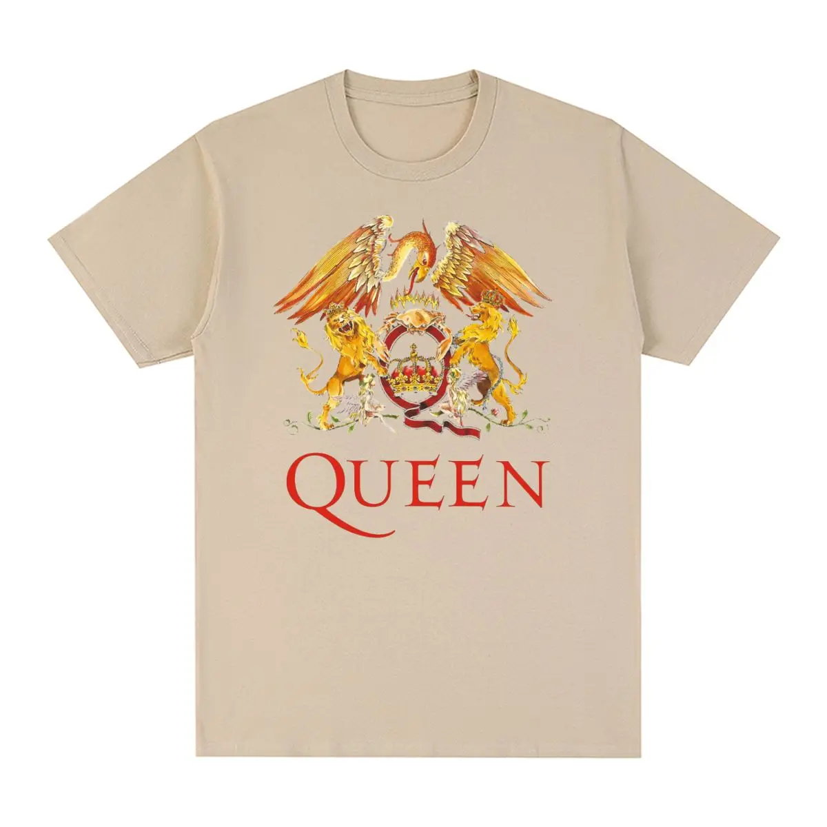 T-Shirt Vintage Queen Band Freddy Mercury British Rock Casual Cotton T-Shirt Da Uomo New Tee Tshirt Top Da Donna