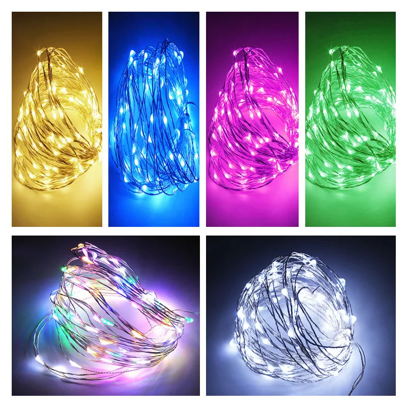 StringLightLedGarlandFairyLightsChristmasHolidayWeddingDecor