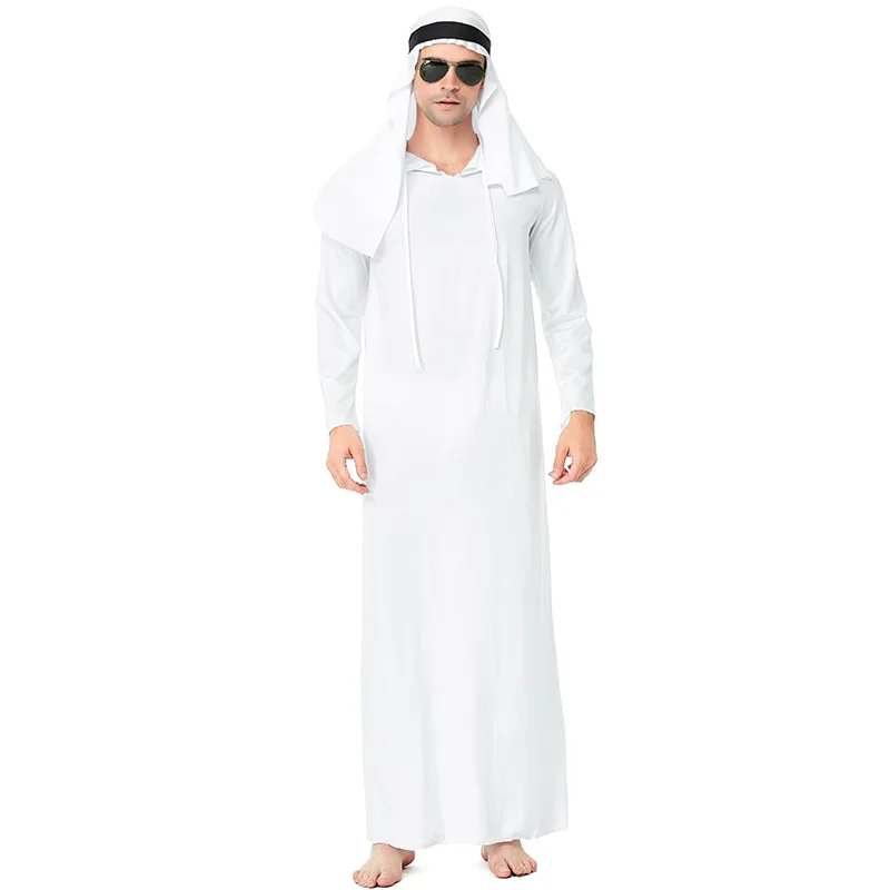 

In The Middle East Arab Prince King Clothes Dubai Emirates Robes Cosplay Costumes