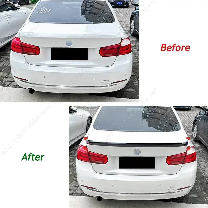 ＢＭＷ３シリーズ F30 318i 320i 325i CSL typeトランクスポイラー リアウイングリアスポイラー 外装 カスタムリアウイングスポイラーリアリップテール ABS リアスポイラー 汎用 BMW 3シリーズ F30 318i 320i 325i 2013-2019年