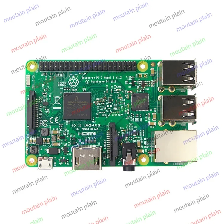 

Raspberry Pi Third-generation B-type 3B+E14/British Artificial Intelligence Motherboard Development Board Small Computer