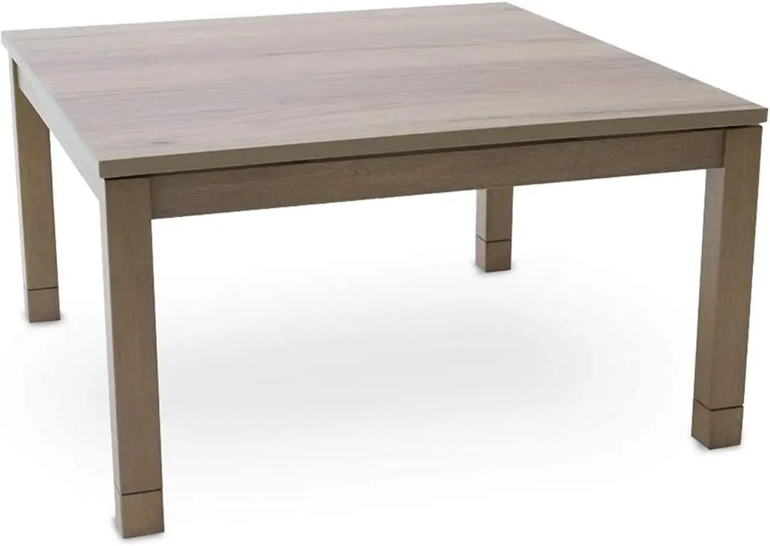 

Японский стол с подогревом Kotatsu BJDesign, деревянная мебель Chabudai с электрическим подогревом 120 В, обеденный стол с низким уровнем лежа (натуральный)