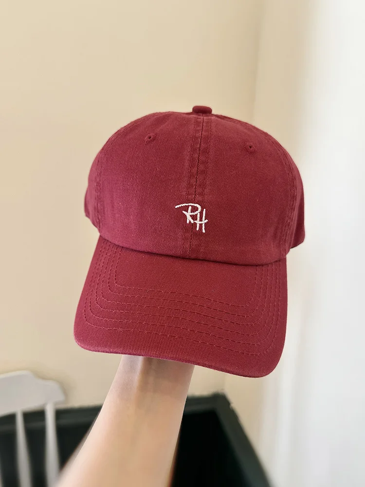 

Hat Women's Fashion Brand Simple Letter Embroidered Baseball Cap Women's Casual Shopping Sun-Poof Peaked Cap Men