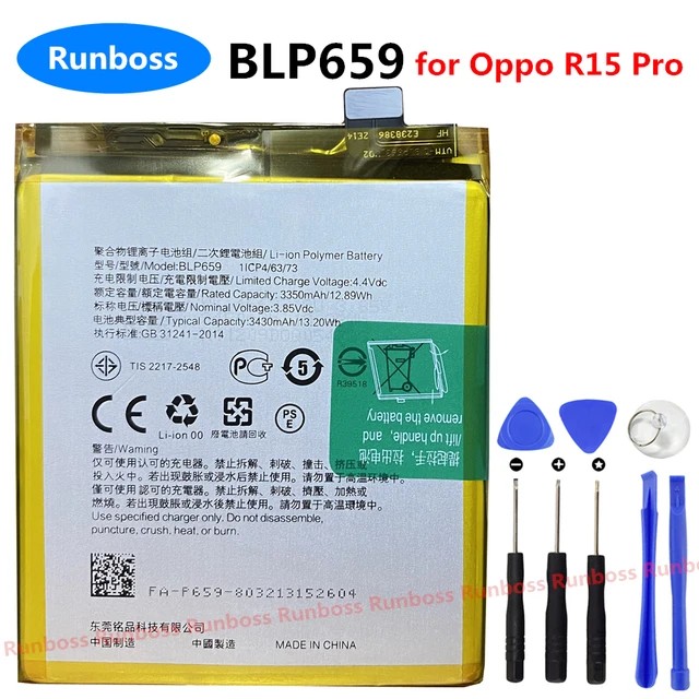 Original Battery for Oppo Realme X2 X3 X7 7i 6i 3 6 5 7 Pro