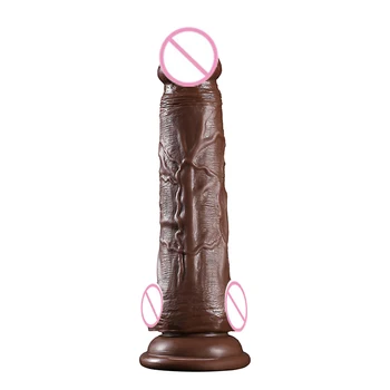 Manual Soft Rubber Dildo Masturbation G-spot Orgasm Life like Big Penis Skin-friendly Dildo for Women Eroticos Sexy Toys 5