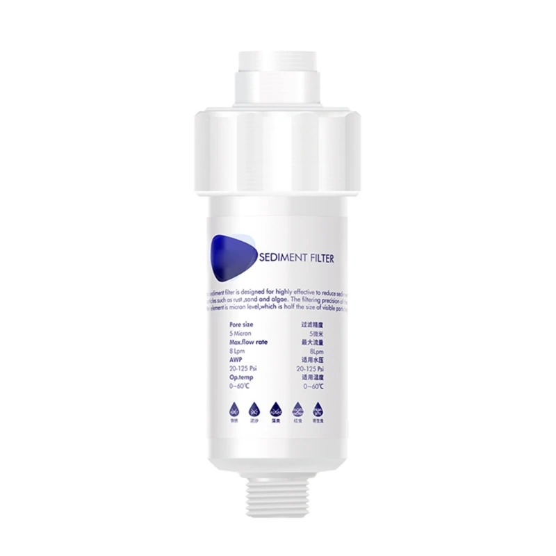 Water Purifier Inline Carbon Filter Long Lasting Water Filter Cartridge Improve Quality Easy Installation Durable