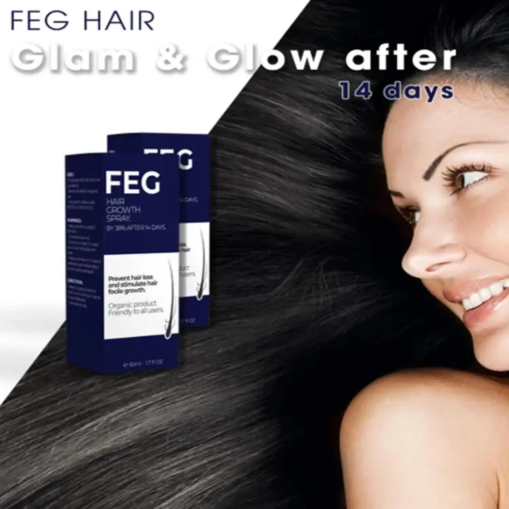 Hair growth spray 50ml Original Organic Hair Growth Spray Anti Hair Loss Treatment Oil For Thicker Longer Nourishment
