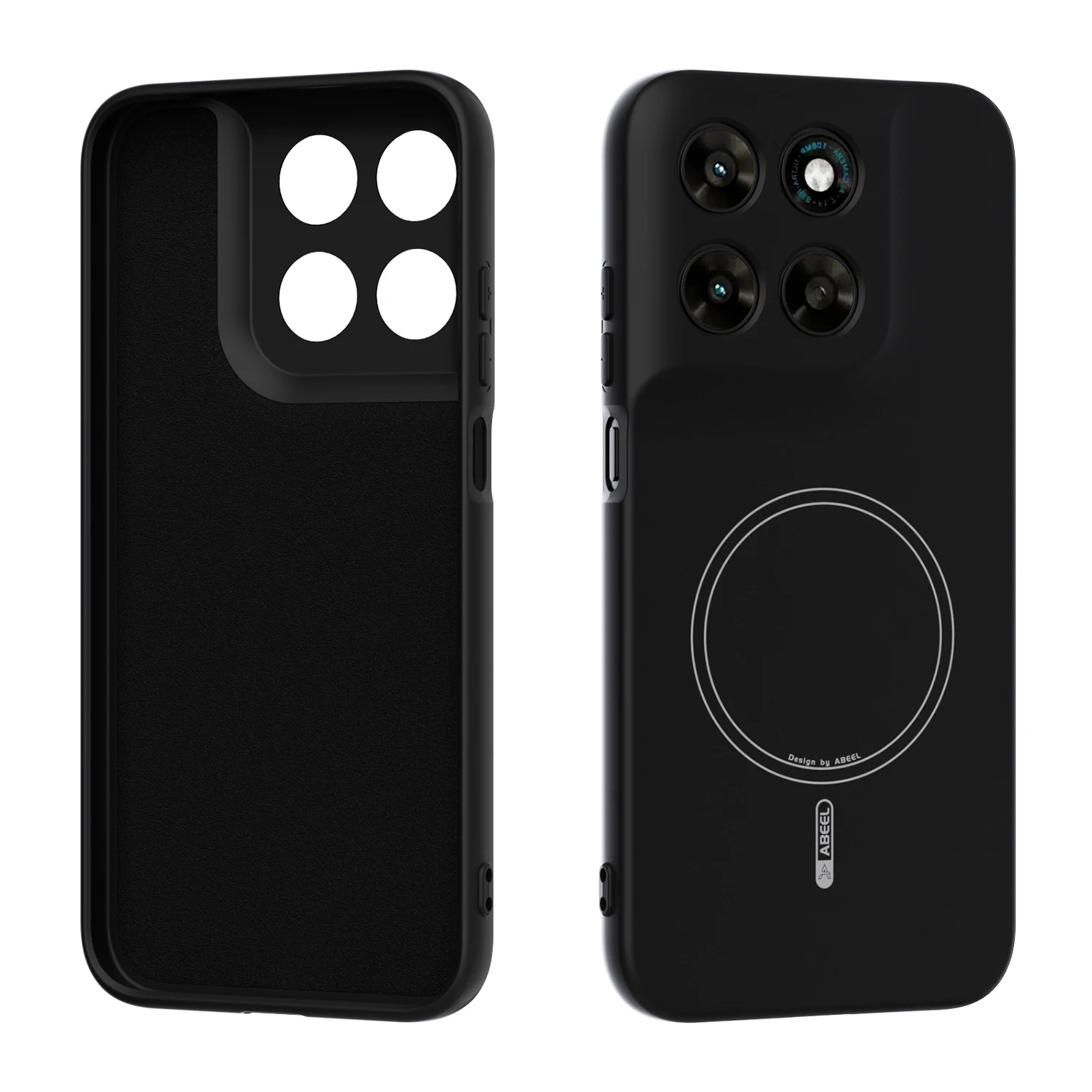Sleek Liquid Silicone Magnetic Shockproof Case with Enhanced Protection