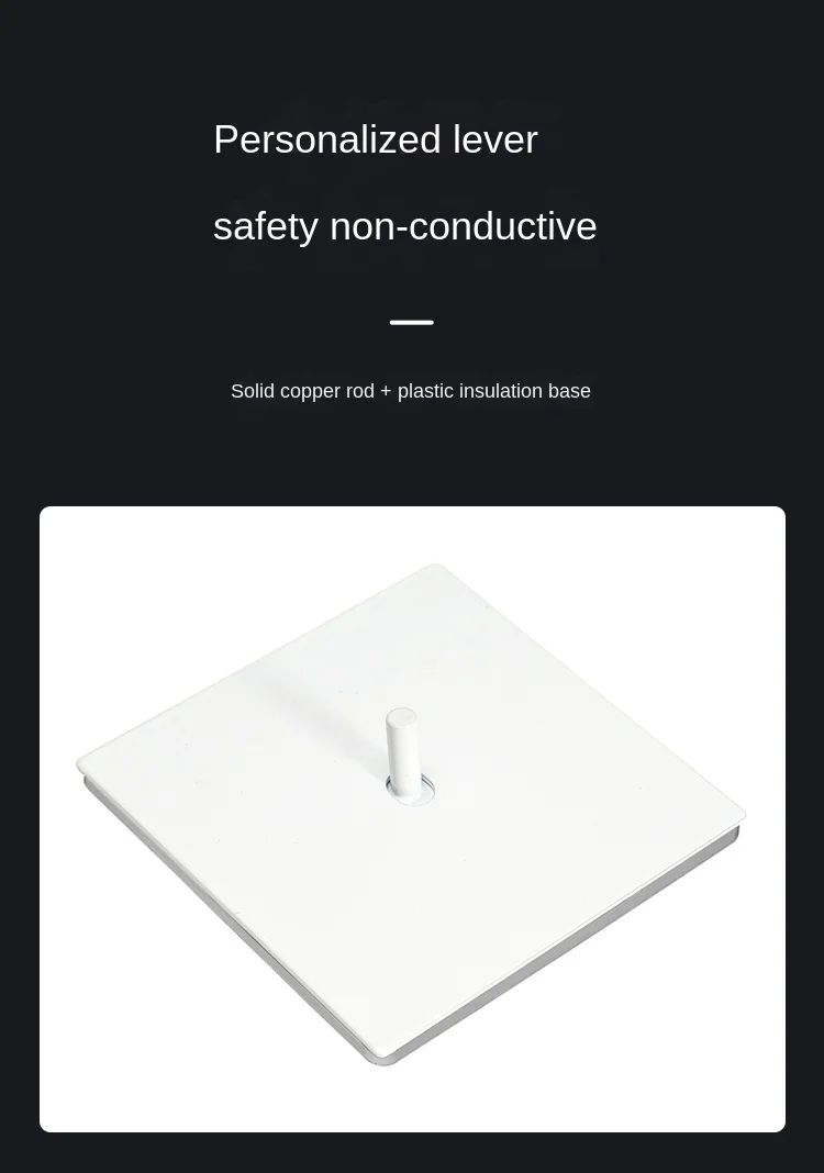 Parede, Interruptor Universal e Soquete, Painel Branco,