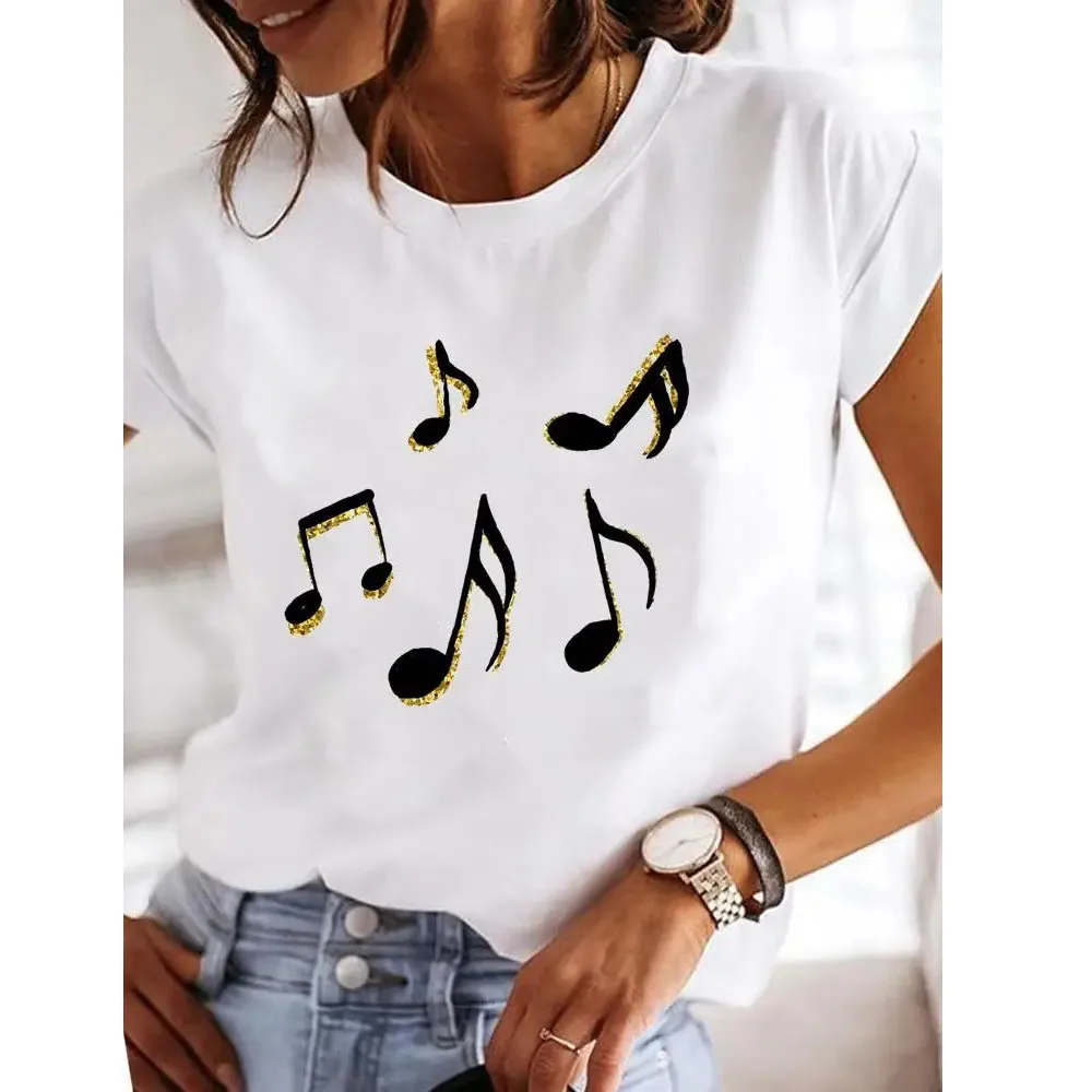 Heart Print Tee