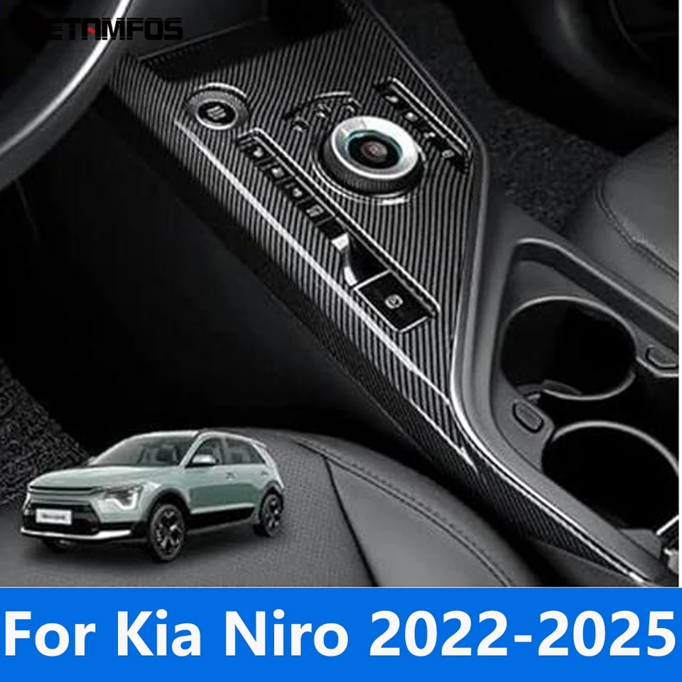 Console versnellingspookpaneel decoratie Voor KIA Voor EV6 2021 2022 Console versnellingspookpaneel decoratie Voor KIA Voor EV6 2021 2022