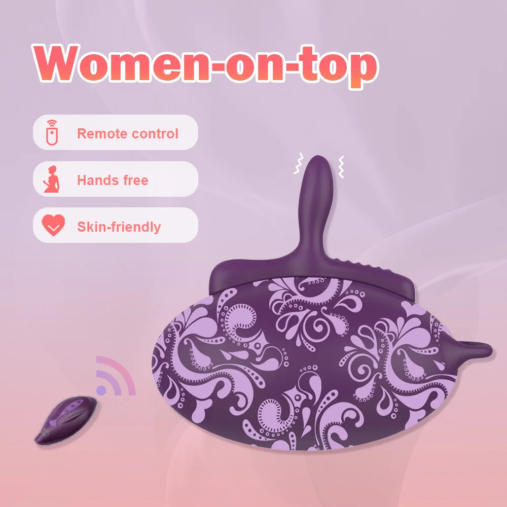 Sit On Vibrating Thrusting Toy with Dildo for Women Men, G-spot Clitoris Anal Vibrator, Sex Machine Sex Furniture Adult Toys