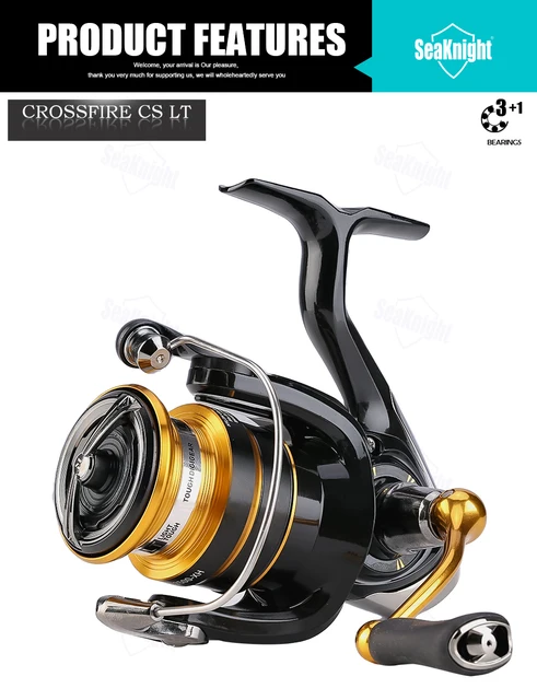 2023 DAIWA CROSSFIRE CS LT 1000 2500 3000-C 3000-CXH, Spinning Fishing Reel  LC-ABS Spool ATD TOUGH DIGIGEAR Fishing Tackle - AliExpress