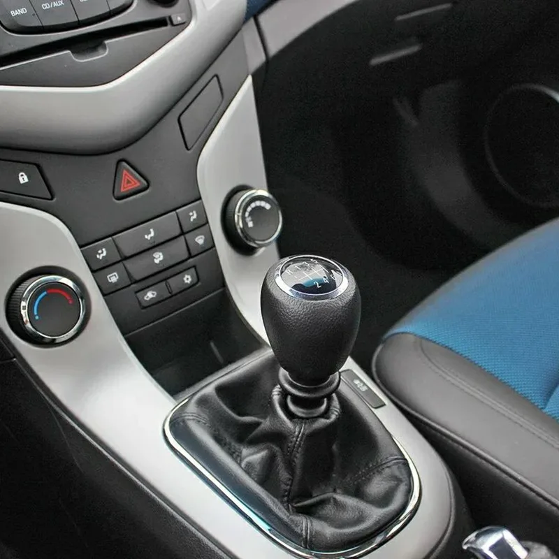 Car Gear Shift Knob 5 6 Speed Boot Cover Chevrolet Chevy Cruze 2008-2014 Handball Accessories