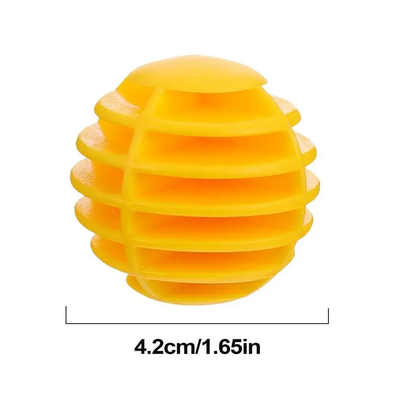 Foam Golf Practice Balls 42mm Striped Hollow Training Ball Colorful Training Aid Accessories for Driving Range Swing Practice